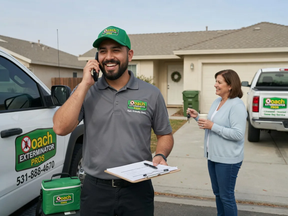 Pest Control Roach Exterminator Senoia, GA FAQs